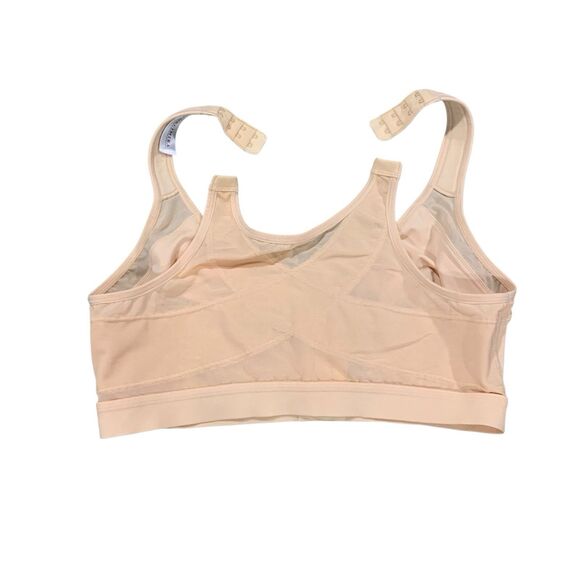 Delimira Womens Front Closure Adjustable Straps Full Coverage Wireless Bra 38DD - Picture 2 of 5